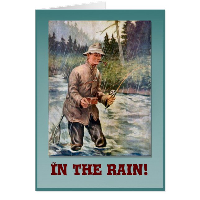 Fisherman in the rain (Front)