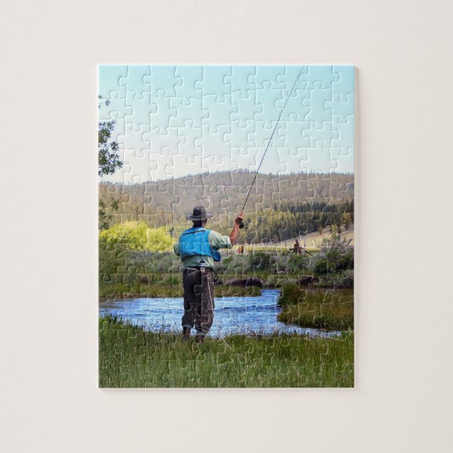 FISHERMAN JIGSAW PUZZLE (Vertical)