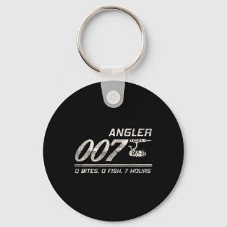 Fisherman Joke Dad Grandpa Angler 007 Funny Fishin Key Ring