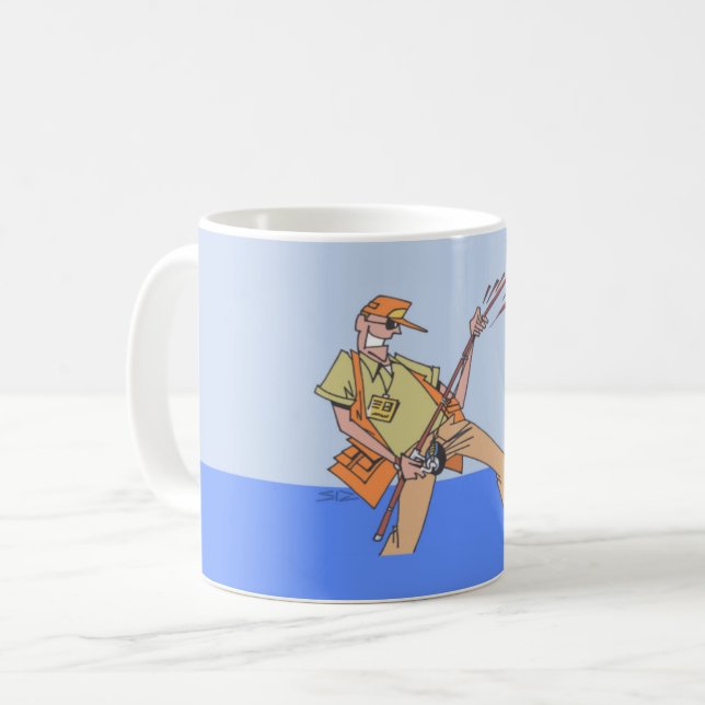 Fisherman mug (Front Left)