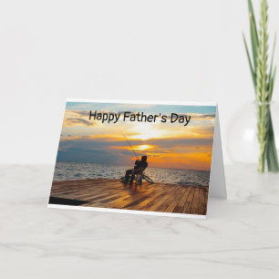"FISHERMAN" ON *FATHER'S DAY* CARD