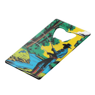 Fisherman on Riverbank 