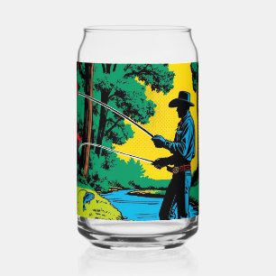 Fisherman on Riverbank
Beer Can Can Glass