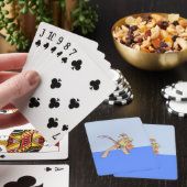 Fisherman Poker playing cards (In Situ)
