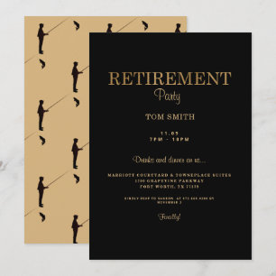 Fisherman Retirement Party Invitation