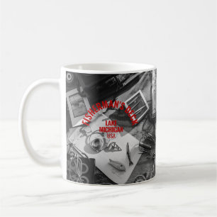 Fisherman’s Deck B&W Mug