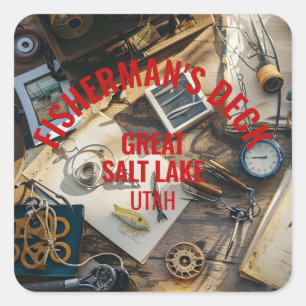 Fisherman’s Deck Square Sticker