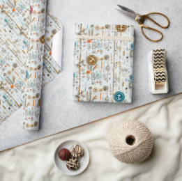 Fisherman’s Deck Wrapping Paper