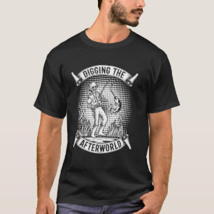 Fisherman Skeleton - Angler Angling Fishing T-Shirt