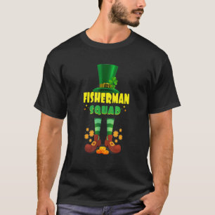 Fisherman Squad Funny Irish St Patrick Day T-Shirt