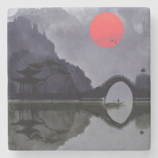 Fisherman Stone Coaster