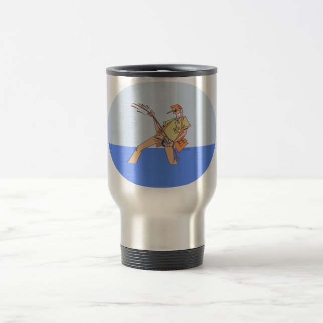 Fisherman travel mug (Center)