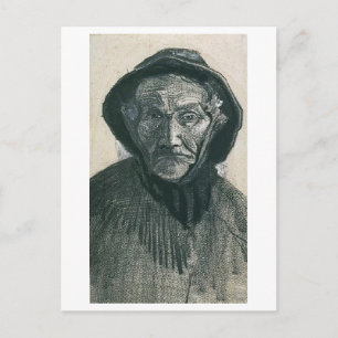 Fisherman with Sou'wester, Head, Vincent van Gogh Postcard