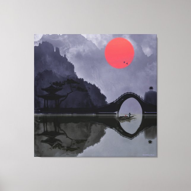 Fisherman Wrapped Canvas (Front)