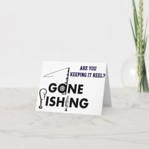 FISHERMAN'S **40th BIRTHDAY** KEEPING IT REEL Card