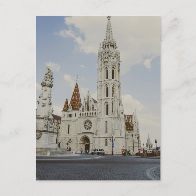 Fisherman's Bastion, Budapest Postcard (Front)