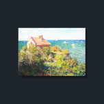 Fisherman's Cottage at Varengeville Claude Monet Canvas Print<br><div class="desc">Fisherman's Cottage at Varengeville Claude Monet cool,  old,  master,  masterpiece,  fine,  retored,   impressionism,  paint,  painting,  vibrant,  saturated,  colour,   beautiful,  nice,  quality,  high,  resolution,  landscape,  scenery,   post,  decoration,  colours,  paris,  france,  renewed best,  seller,  colourful, cheap</div>