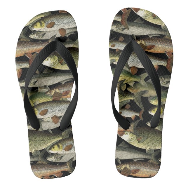 Fisherman's Fantasy Flip Flops (Footbed)