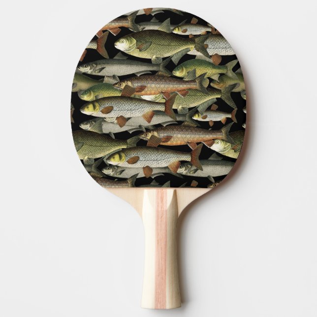 Fisherman's Fantasy Ping Pong Paddle (Front)