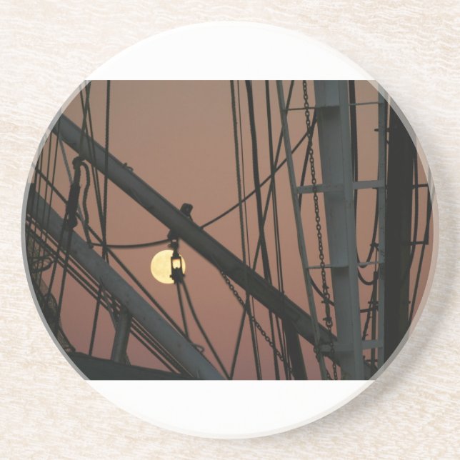 Fisherman's Moon Coaster (Front)