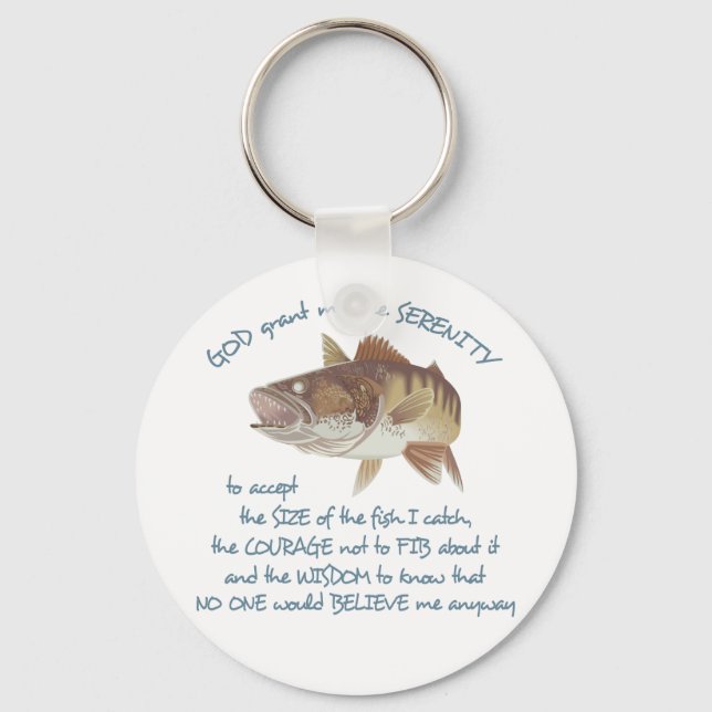 Fisherman's Prayer Key Ring (Front)