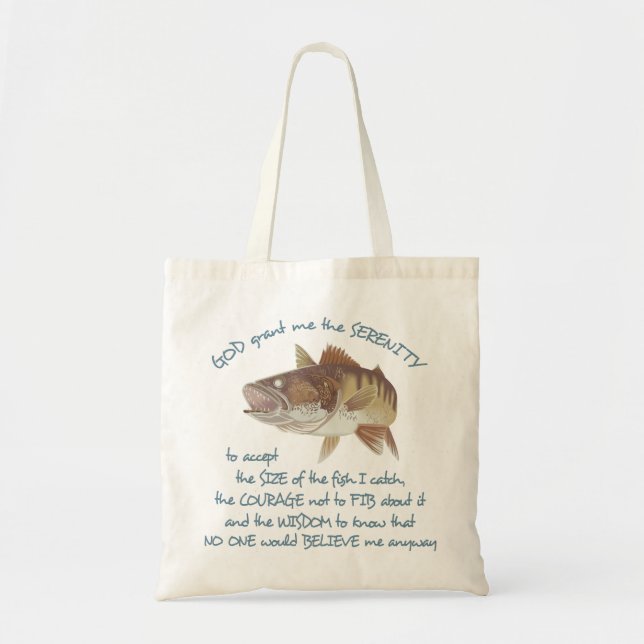 Fisherman's Prayer Tote Bag (Front)