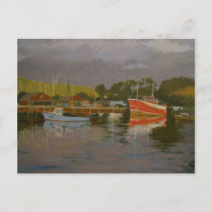 Fisherman's Quay Salcombe 2 Postcard