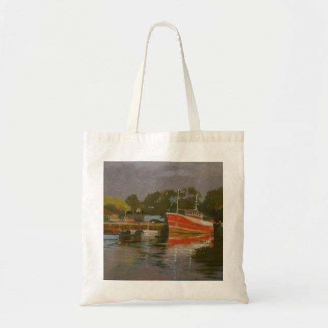 Fisherman's Quay Salcombe 2 Tote Bag (Front)