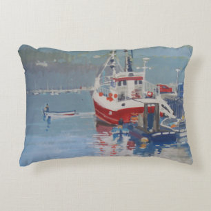 Fisherman's Quay Salcombe Decorative Cushion