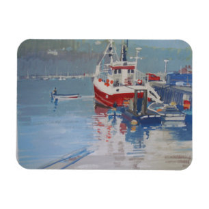 Fisherman's Quay Salcombe Magnet