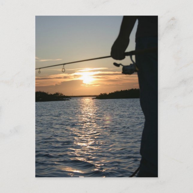 Fisherman's Sunset Postcard (Front)