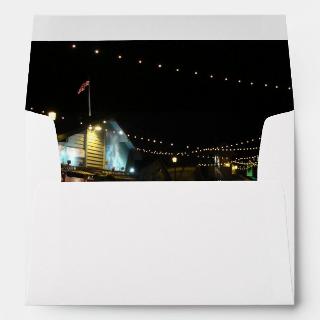 Fisherman's Wharf in Monterey Envelopes (Back (Bottom))
