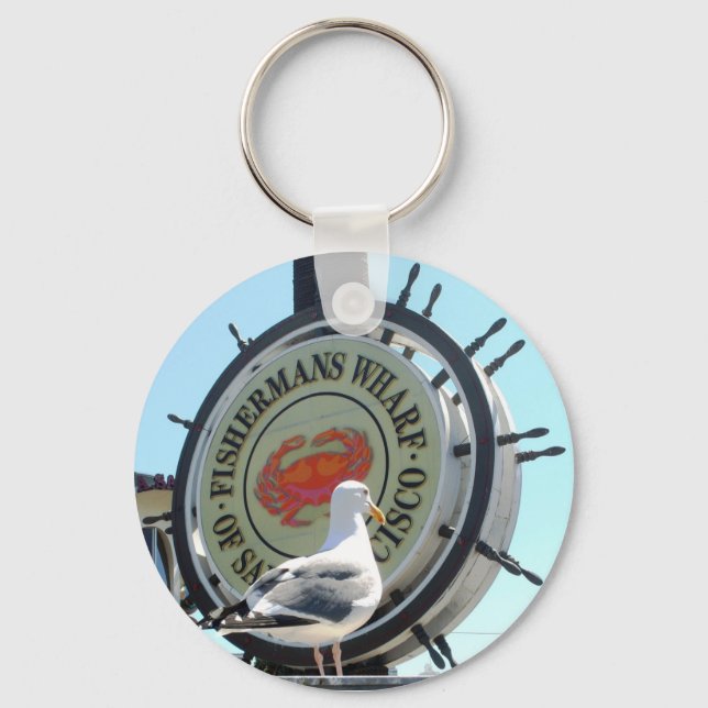 Fisherman's Wharf Key Ring (Front)