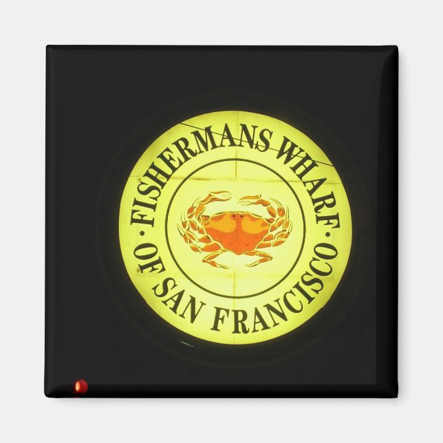 Fishermans Wharf Magnet (Front)