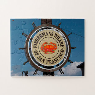 Fishermans Wharf San Fransisco Jigsaw Puzzle