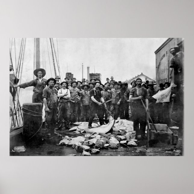 Fishermen 1888 Puget Sound - Washington Poster (Front)