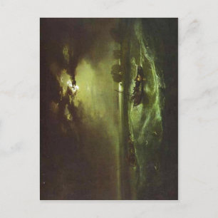 Fishermen at Sea J. M. W. Turner , 1796, oil on ca Postcard