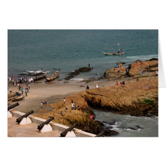 fishermen at work card (Front Horizontal)