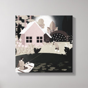 Fishermen Canvas Print