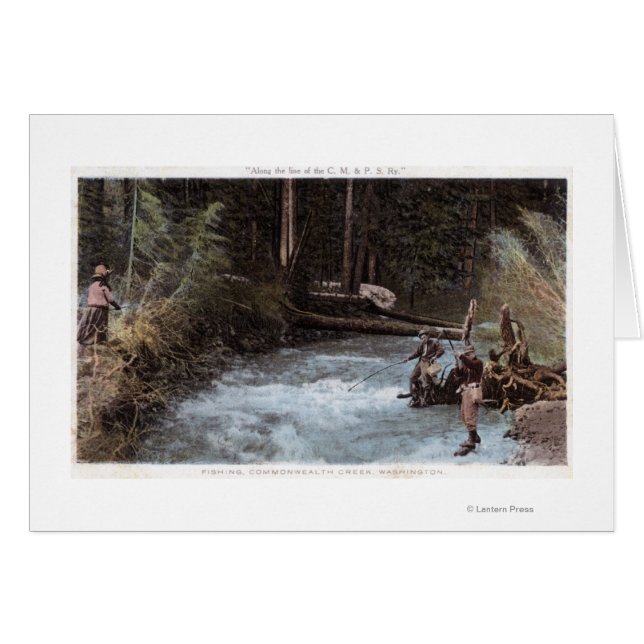 Fishermen Fishing at Commonwealth Creek (Front Horizontal)