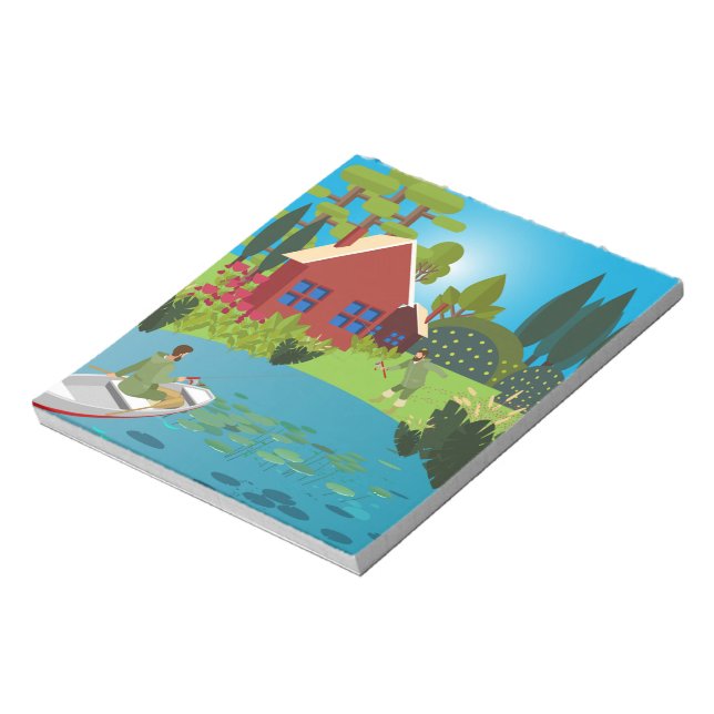 Fishermen Notepad (Rotated)