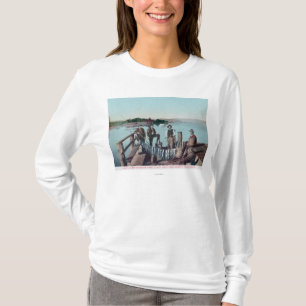 Fishermen Showing the Day's Catch T-Shirt
