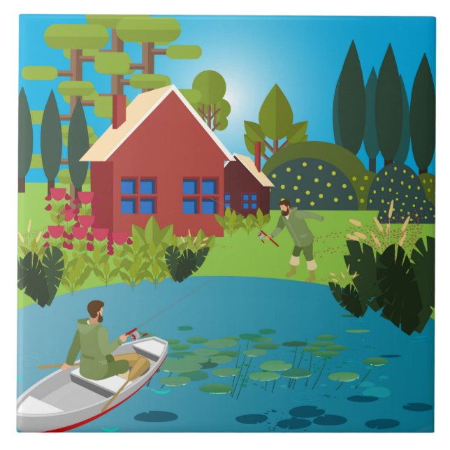Fishermen Tile (Front)