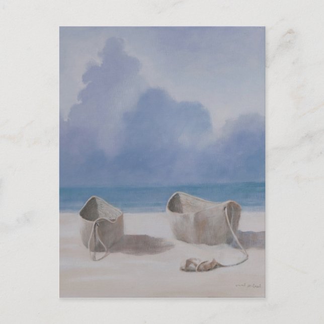 Fishermen's dugout Kilifi 2012 Postcard (Front)