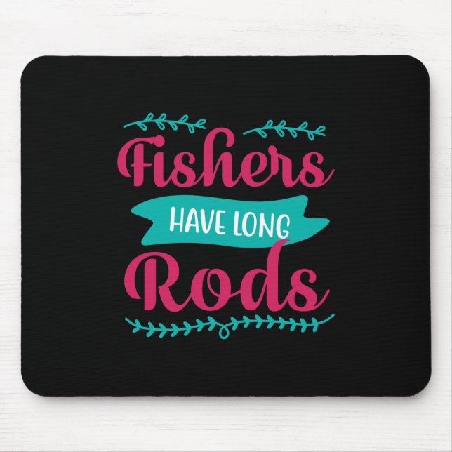 Fishers Have Long Mouse Mat (Front)