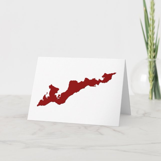 Fishers Island Logo Notecard - Fishers Island, NY (Front)