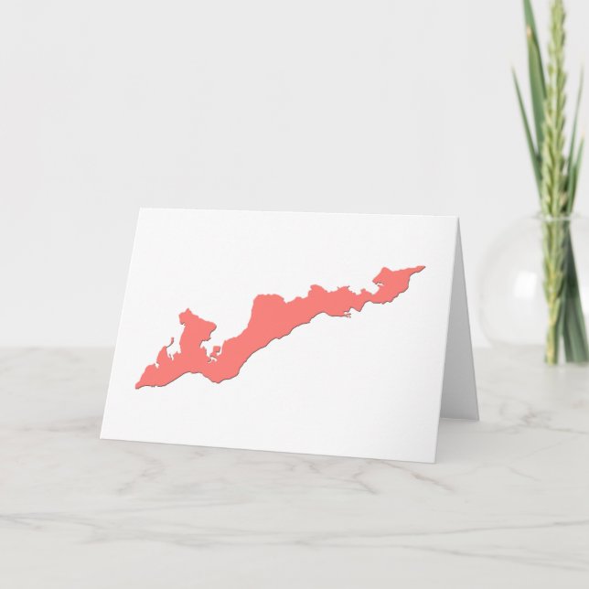 Fishers Island Logo Notecard - Fishers Island, NY (Front)