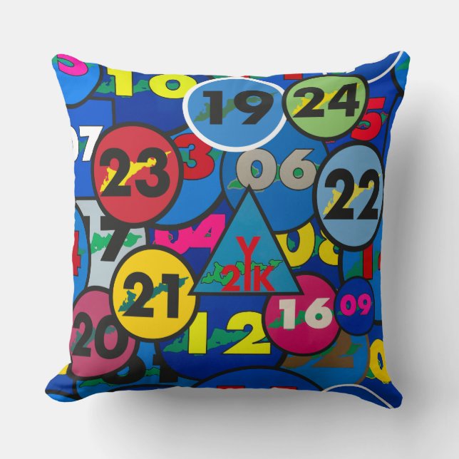 Fishers Island Pillow – Large Gatehouse Sticker  (Front)