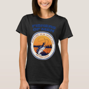 Fishers of Men — MATT 4:18-19 T-Shirt