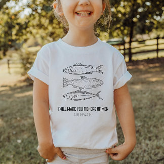 Fishers of Men Christian Kid's Shirt